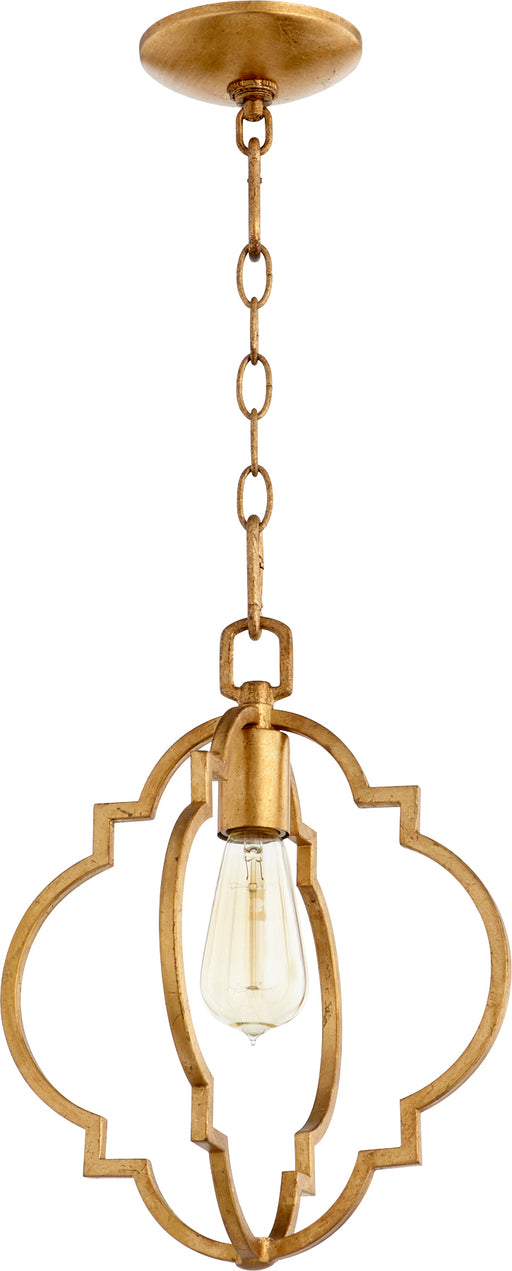 Quorum Home Quorum - 3842-74 - One Light Pendant - Gold Leaf
