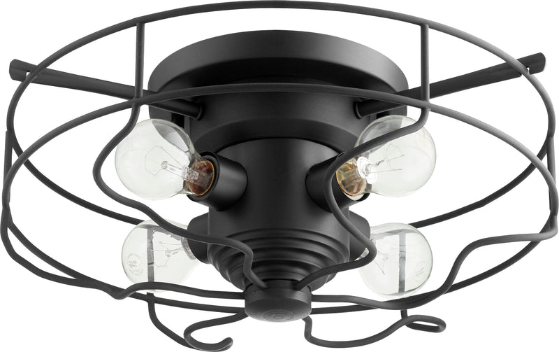 Quorum Home Quorum - 3905-17-69 - Four Light Ceiling Mount - Textured Black