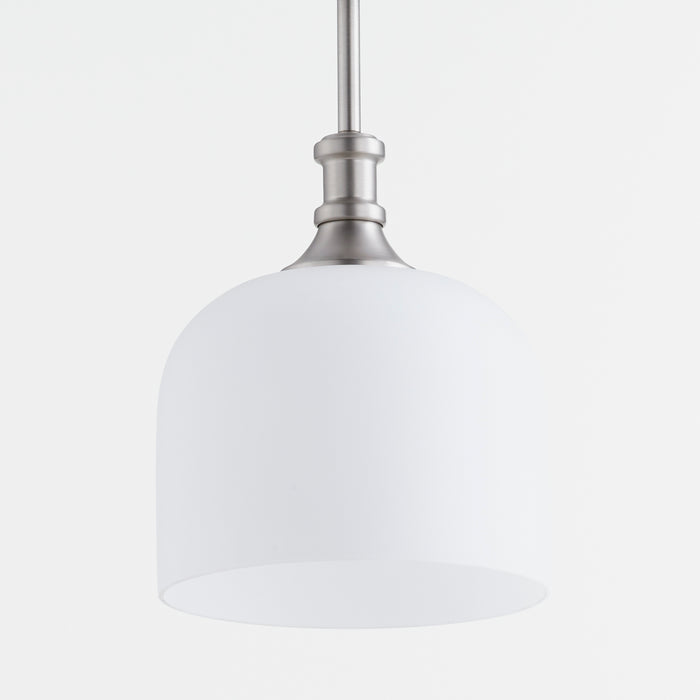 Quorum Home Quorum - 3911-65 - One Light Pendant - Satin Nickel