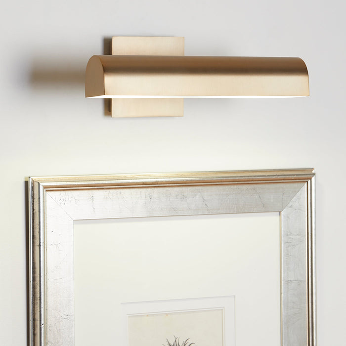 15" Picture Light - Aged Brass