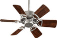 Quorum Home Quorum - 43306-65 - 30"Ceiling Fan - Satin Nickel