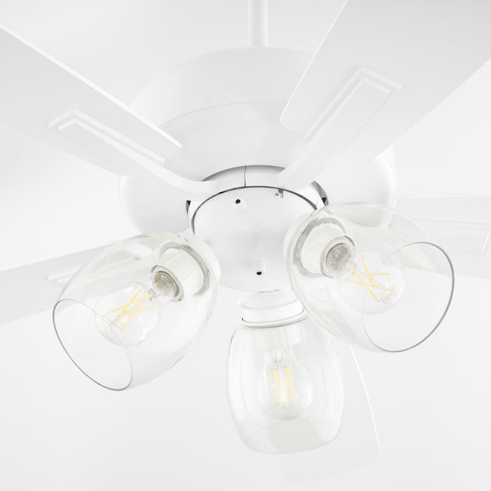 OVATION 3 Light Clear Glass - Studio White