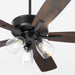 Quorum Home Quorum - 4525-23159 - 52"Ceiling Fan - Matte Black