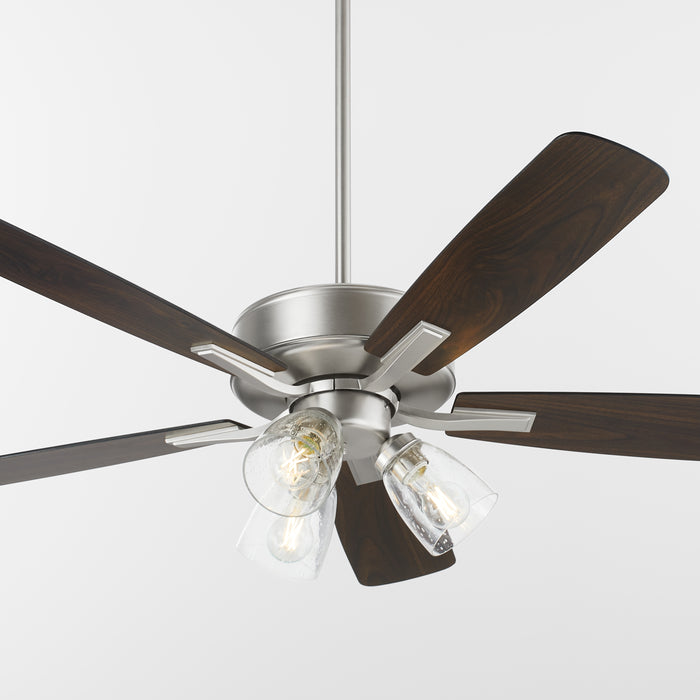 Quorum Home Quorum - 4525-23165 - 52"Ceiling Fan - Satin Nickel