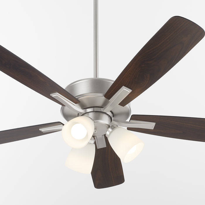 Quorum Home Quorum - 4525-3165 - 52"Ceiling Fan - Satin Nickel