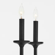 Quorum Home Quorum - 5005-2-59 - Two Light Wall Mount - Matte Black