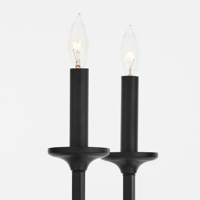 Quorum Home Quorum - 5005-2-59 - Two Light Wall Mount - Matte Black