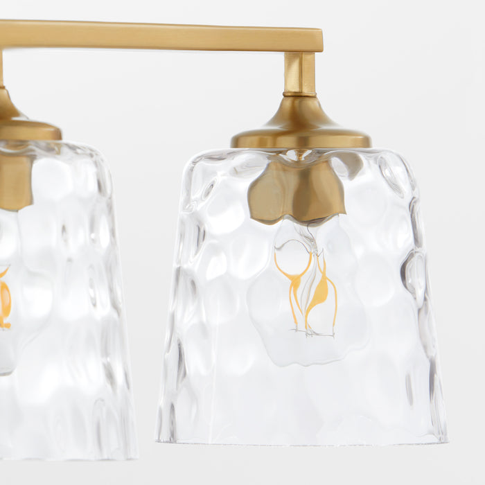 Quorum Home Quorum - 5005-3-180 - Three Light Vanity - Aged Brass
