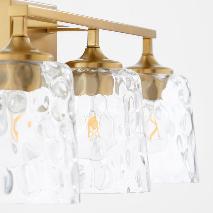 Quorum Home Quorum - 5005-3-180 - Three Light Vanity - Aged Brass