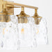 Quorum Home Quorum - 5005-3-180 - Three Light Vanity - Aged Brass