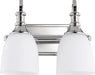 Quorum Home Quorum - 5011-2-62 - Two Light Vanity - Polished Nickel