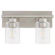 Quorum Home Quorum - 5012-2-65 - Two Light Vanity - Satin Nickel