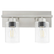 Quorum Home Quorum - 5012-2-65 - Two Light Vanity - Satin Nickel