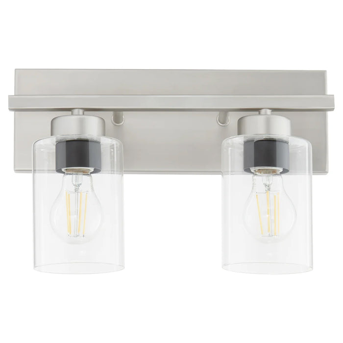 Quorum Home Quorum - 5012-2-65 - Two Light Vanity - Satin Nickel