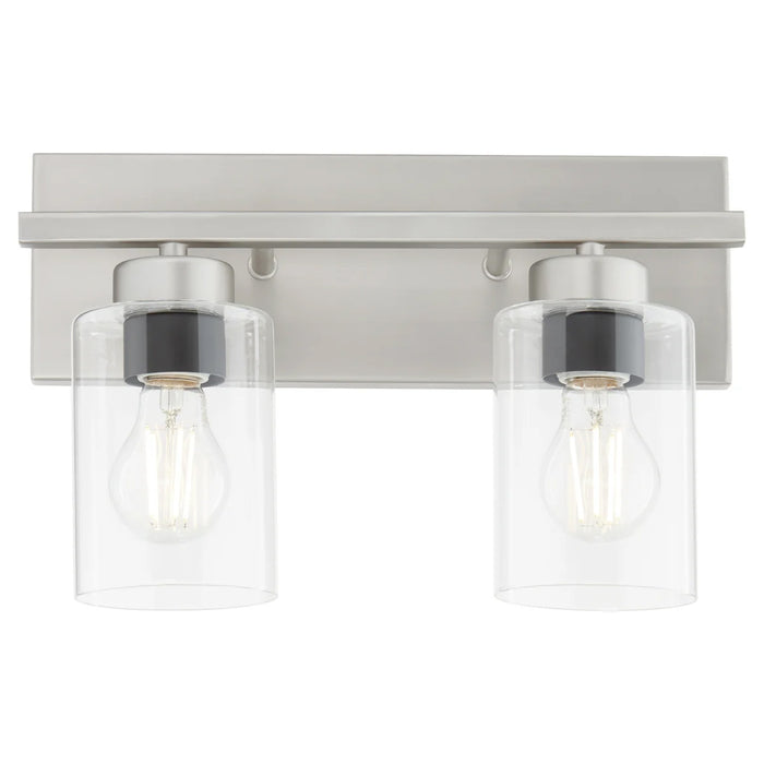 Quorum Home Quorum - 5012-2-65 - Two Light Vanity - Satin Nickel