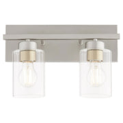 Quorum Home Quorum - 5012-2-65 - Two Light Vanity - Satin Nickel