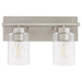 Quorum Home Quorum - 5012-2-65 - Two Light Vanity - Satin Nickel