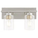 Quorum Home Quorum - 5012-2-65 - Two Light Vanity - Satin Nickel