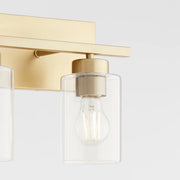 Quorum Home Quorum - 5012-2-80 - Two Light Vanity - Aged Brass