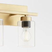 Quorum Home Quorum - 5012-2-80 - Two Light Vanity - Aged Brass
