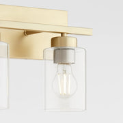 Quorum Home Quorum - 5012-2-80 - Two Light Vanity - Aged Brass
