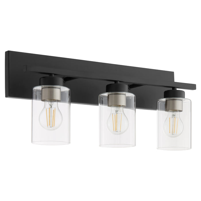 Quorum Home Quorum - 5012-3-59 - Three Light Vanity - Matte Black