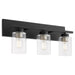 Quorum Home Quorum - 5012-3-59 - Three Light Vanity - Matte Black