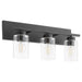 Quorum Home Quorum - 5012-3-59 - Three Light Vanity - Matte Black