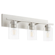 Quorum Home Quorum - 5012-3-65 - Three Light Vanity - Satin Nickel