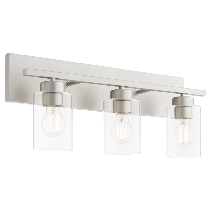 Quorum Home Quorum - 5012-3-65 - Three Light Vanity - Satin Nickel