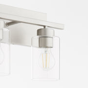 Quorum Home Quorum - 5012-3-65 - Three Light Vanity - Satin Nickel