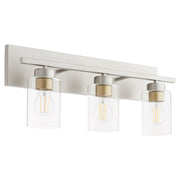 Quorum Home Quorum - 5012-3-65 - Three Light Vanity - Satin Nickel