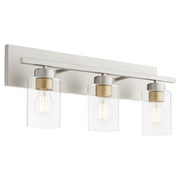 Quorum Home Quorum - 5012-3-65 - Three Light Vanity - Satin Nickel