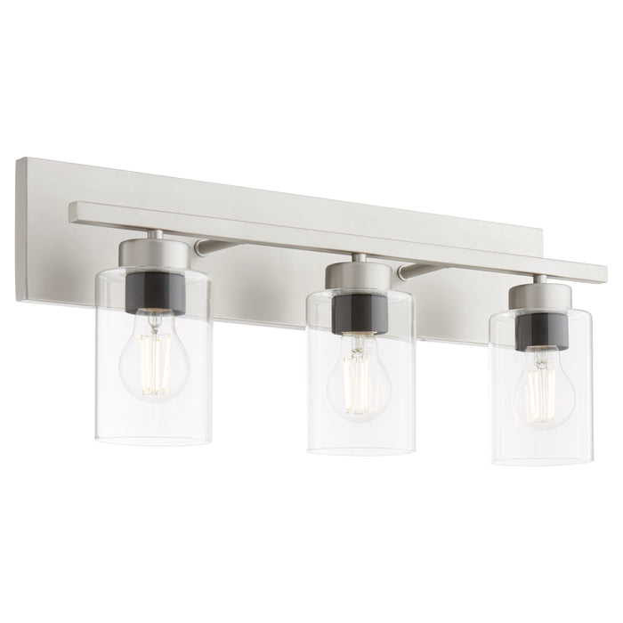 Quorum Home Quorum - 5012-3-65 - Three Light Vanity - Satin Nickel