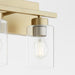Quorum Home Quorum - 5012-3-80 - Three Light Vanity - Aged Brass