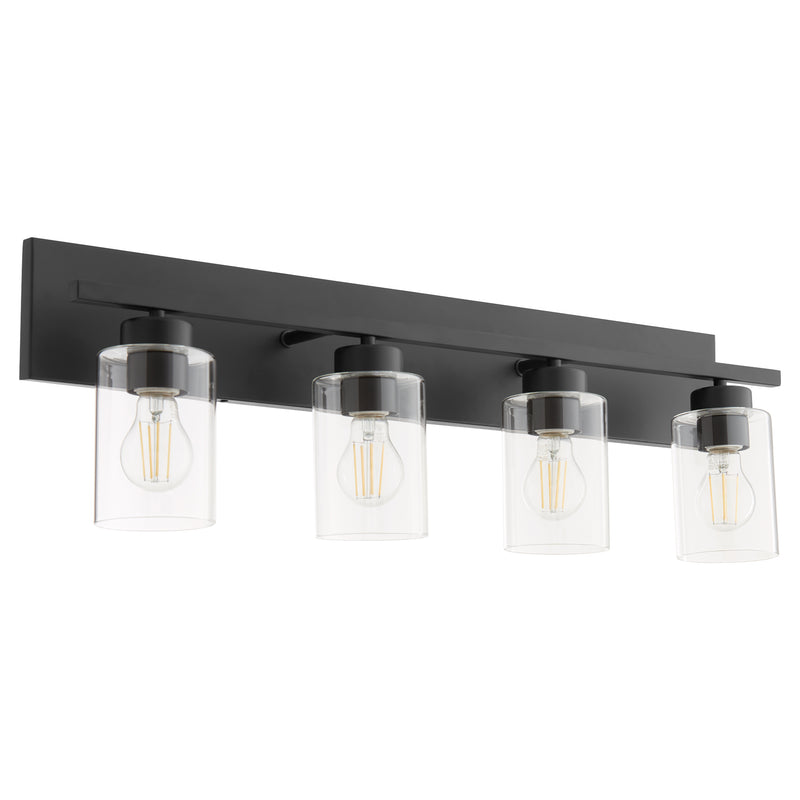 Quorum Home Quorum - 5012-4-59 - Four Light Vanity - Matte Black