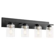 Quorum Home Quorum - 5012-4-59 - Four Light Vanity - Matte Black