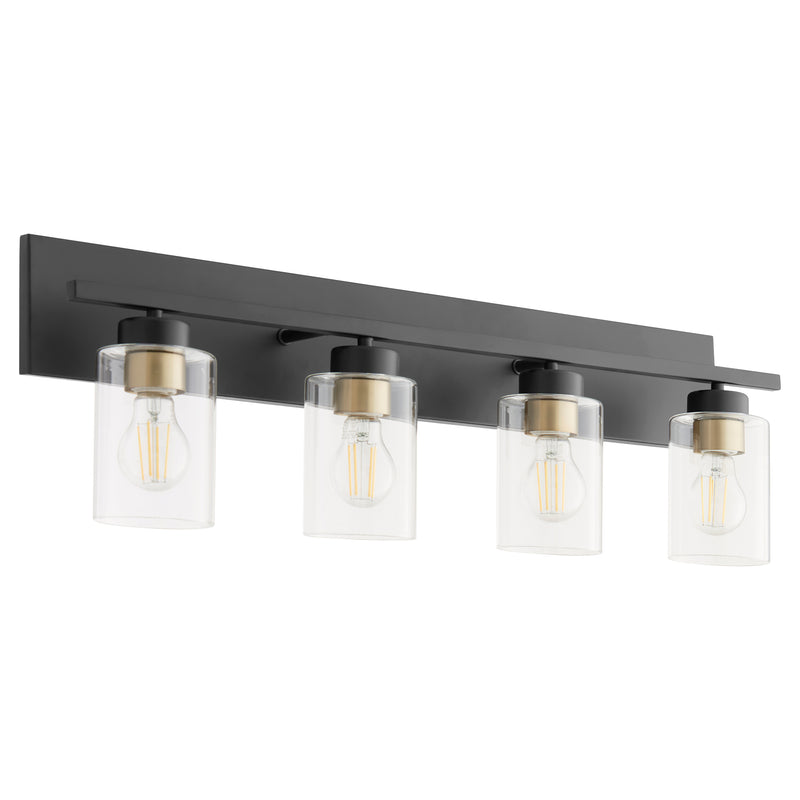 Quorum Home Quorum - 5012-4-59 - Four Light Vanity - Matte Black