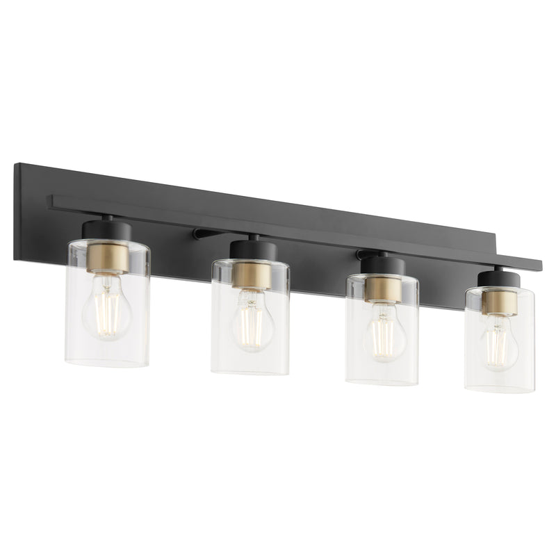 Quorum Home Quorum - 5012-4-59 - Four Light Vanity - Matte Black