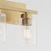 Quorum Home Quorum - 5012-4-80 - Four Light Vanity - Aged Brass