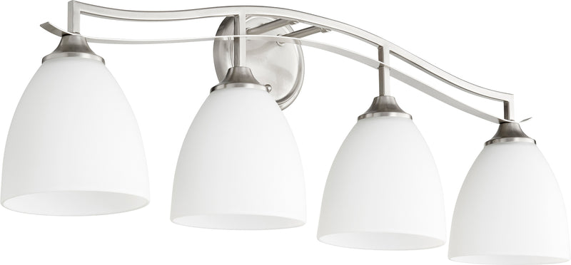 Quorum Home Quorum - 5027-4-65 - Four Light Vanity - Satin Nickel