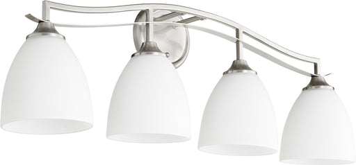 Quorum Home Quorum - 5027-4-65 - Four Light Vanity - Satin Nickel