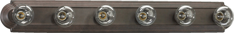 Quorum Home Quorum - 5049-6-44 - Six Light Vanity - Toasted Sienna