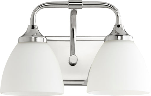 Quorum Home Quorum - 5059-2-62 - Two Light Vanity - Polished Nickel