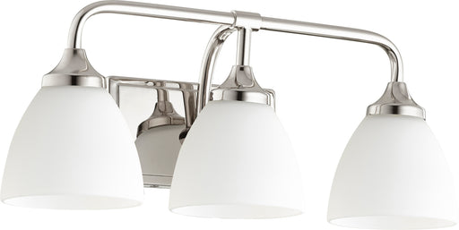 Quorum Home Quorum - 5059-3-62 - Three Light Vanity - Polished Nickel