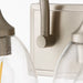 Quorum Home Quorum - 5059-4-265 - Four Light Vanity - Satin Nickel w/ Clear/Seeded