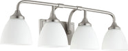 Quorum Home Quorum - 5059-4-65 - Four Light Vanity - Satin Nickel