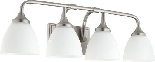 Quorum Home Quorum - 5059-4-65 - Four Light Vanity - Satin Nickel