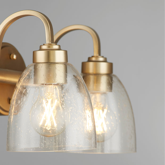Quorum Home Quorum - 5060-2-280 - Two Light Vanity - Aged Brass