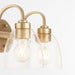 Quorum Home Quorum - 5060-2-280 - Two Light Vanity - Aged Brass